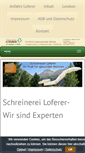 Mobile Screenshot of loferer.de